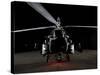 An Ah-64D Apache Longbow-null-Stretched Canvas