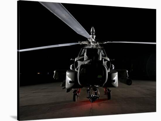 An Ah-64D Apache Longbow-null-Stretched Canvas