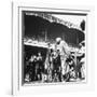 An Ailing Babe Ruth Thanking Crowd During Babe Ruth Day at Yankee Stadium-Ralph Morse-Framed Premium Photographic Print