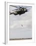 An Air Force Pararescueman Conducts a Combat Insertion and Extraction Exercise in Djibouti, Africa-null-Framed Photographic Print