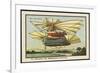 An Air-Mail-Ship-Jean Marc Cote-Framed Premium Giclee Print
