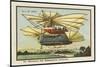 An Air-Mail-Ship-Jean Marc Cote-Mounted Premium Giclee Print