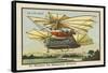 An Air-Mail-Ship-Jean Marc Cote-Framed Stretched Canvas