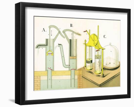 An Air Pump-null-Framed Art Print