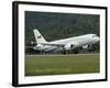 An Airbus A320 of the Royal Air Force of Oman Taking Off-Stocktrek Images-Framed Photographic Print