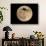 An Airliner is Silhouetted against a Full Moon-null-Premium Photographic Print displayed on a wall