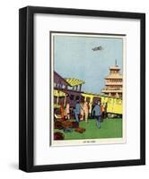 An Airport-null-Framed Art Print