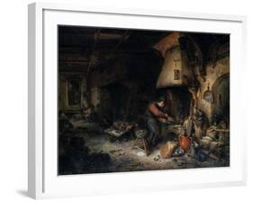 'An Alchemist,' 1661-Adriaen Van Ostade-Framed Giclee Print