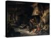 'An Alchemist,' 1661-Adriaen Van Ostade-Stretched Canvas