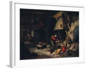 'An Alchemist', 1661-Adriaen Van Ostade-Framed Giclee Print