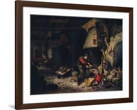 'An Alchemist', 1661-Adriaen Van Ostade-Framed Giclee Print