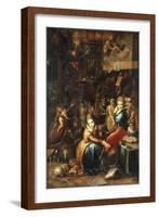 An Alchemist's Kitchen-Frans Francken the Younger-Framed Giclee Print