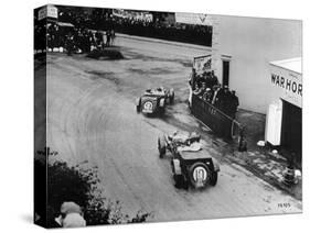 An Alfa Romeo Competing in the Tourist Trophy, Corfu, Greece-null-Stretched Canvas