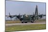 An Algerian Air Force C-130H Taxiing at Izmir Air Station, Turkey-Stocktrek Images-Mounted Photographic Print