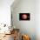 An Alien Planet and its Moon in Orbit around a Red Giant Star-null-Framed Stretched Canvas displayed on a wall