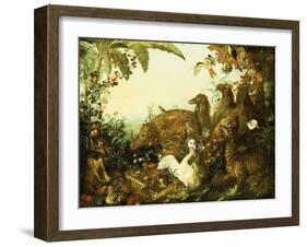 An Allegory of Africa-Alexandre-Francois Desportes-Framed Giclee Print