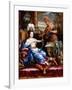 An Allegory of America Paying Homage to Europe-Pierre Mignard-Framed Giclee Print