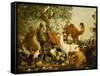 An Allegory of Asia-Alexandre-Francois Desportes-Framed Stretched Canvas