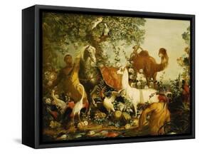 An Allegory of Asia-Alexandre-Francois Desportes-Framed Stretched Canvas
