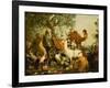 An Allegory of Asia-Alexandre-Francois Desportes-Framed Giclee Print