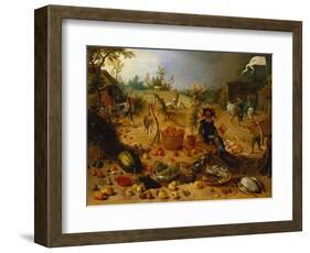 An Allegory of Autumn-Sebastian Vrancx-Framed Giclee Print