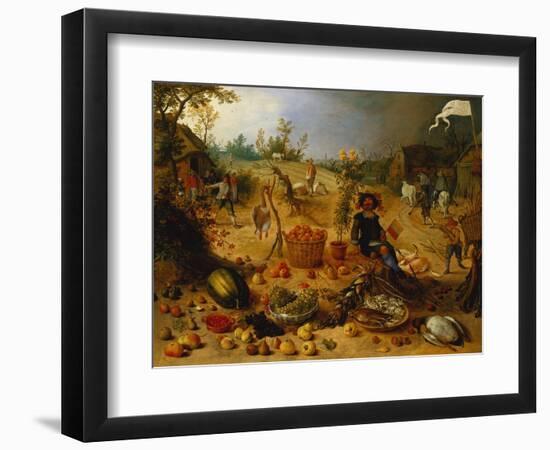 An Allegory of Autumn-Sebastian Vrancx-Framed Giclee Print