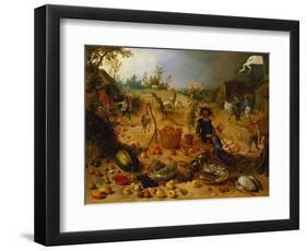 An Allegory of Autumn-Sebastian Vrancx-Framed Giclee Print