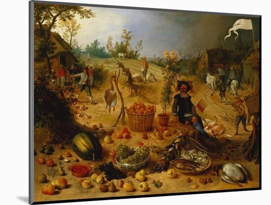 An Allegory of Autumn-Sebastian Vrancx-Mounted Giclee Print