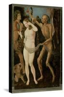 An Allegory of Death and Beauty-Hans Baldung Grien-Stretched Canvas