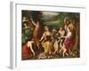 An Allegory of Fertility-Pieter Brueghel the Younger-Framed Premium Giclee Print