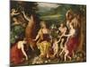 An Allegory of Fertility-Pieter Brueghel the Younger-Mounted Premium Giclee Print
