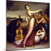 An Allegory of Happiness, 1917-Julio Romero de Torres-Mounted Giclee Print