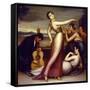An Allegory of Happiness, 1917-Julio Romero de Torres-Framed Stretched Canvas