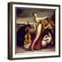 An Allegory of Happiness, 1917-Julio Romero de Torres-Framed Premium Giclee Print