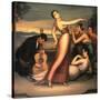 An Allegory of Happiness-Julio Romero de Torres-Stretched Canvas