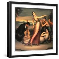 An Allegory of Happiness-Julio Romero de Torres-Framed Giclee Print