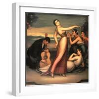 An Allegory of Happiness-Julio Romero de Torres-Framed Giclee Print