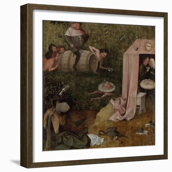 An Allegory of Intemperance, C.1495-1500-Hieronymus Bosch-Framed Giclee Print