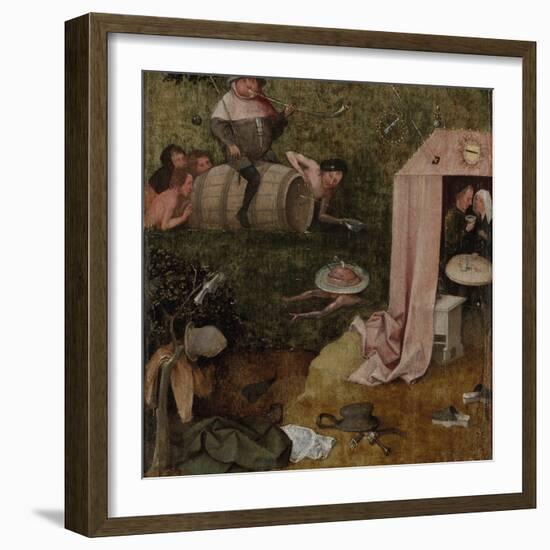 An Allegory of Intemperance, C.1495-1500-Hieronymus Bosch-Framed Giclee Print