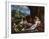 An Allegory of Love, C. 1527-1530-Benvenuto Tisi Da Garofalo-Framed Giclee Print