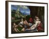 An Allegory of Love, C. 1527-1530-Benvenuto Tisi Da Garofalo-Framed Giclee Print