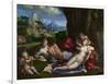 An Allegory of Love, C. 1527-1530-Benvenuto Tisi Da Garofalo-Framed Giclee Print