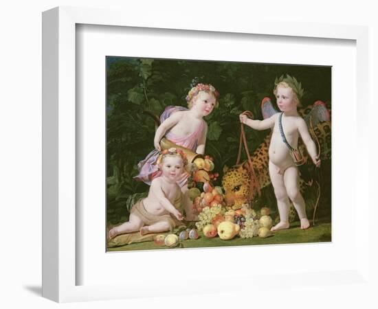 An Allegory of Peace and Plenty, 1629-Gerrit van Honthorst-Framed Giclee Print