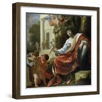 An Allegory of Peace-Simon Vouet-Framed Giclee Print