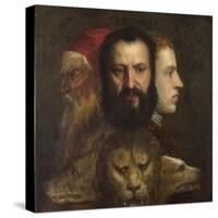 An Allegory of Prudence-Titian (Tiziano Vecelli)-Stretched Canvas