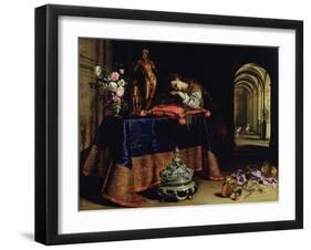 An Allegory of Repentance-Antonio Pereda y Salgado-Framed Giclee Print