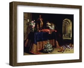 An Allegory of Repentance-Antonio Pereda y Salgado-Framed Giclee Print