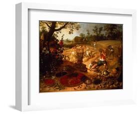 An Allegory of Summer-Sebastian Vrancx-Framed Giclee Print