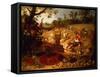 An Allegory of Summer-Sebastian Vrancx-Framed Stretched Canvas