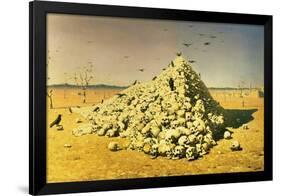 An Allegory of the 1871 War, 1871-Vasilij Vereshchagin-Framed Giclee Print